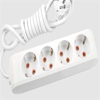 RI-TECH DÖRTLÜ TOP.LI GRUP PRİZ(Ç.K.)(5 MT) 1